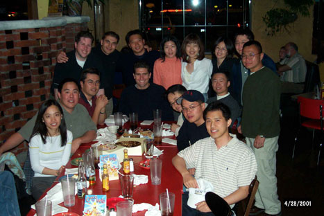 group shot at my birthday dinner...