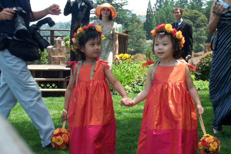 the flower girls...