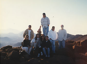 group picture on haleakala...