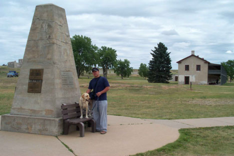 me and gossimer at fort laramie...