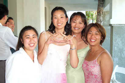 mirei, vincy, jenny, and nana...