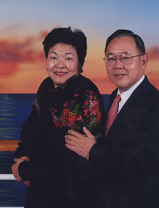 mom and dad on a cruise...