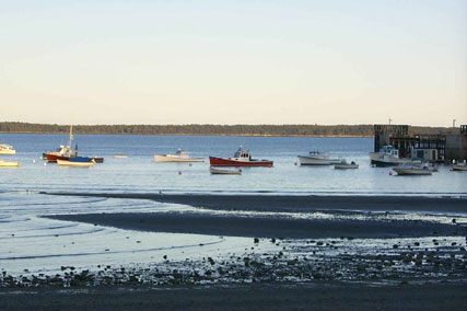 off the shores of maine...