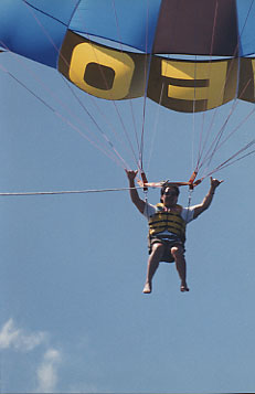 parasailing in maui...